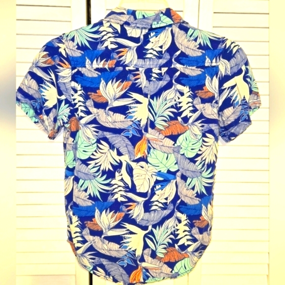 Cat & Jack Boy's M 8/10 Hawaiian Shirt - Picture 6 of 11